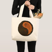 Jaar van het Houten Paard Grote Tote Bag (Voorkant (product))