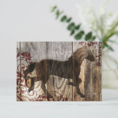 jaar van het houten paard kaart (Staand voorkant)