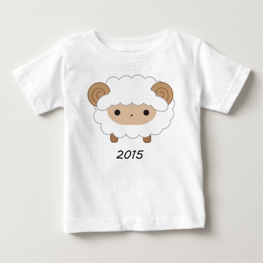 Jaar van het Kinder Shirt schapen 2015 (Voorkant)