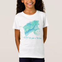 Jaar van het kinder T-shirt van het paard