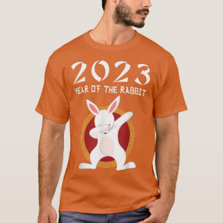 Jaar van het konijn 2023 Chinees nieuwjaar 2023 T-shirt