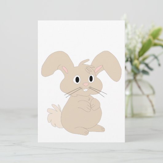 Jaar van het konijn 2023 kaart (Staand voorkant)