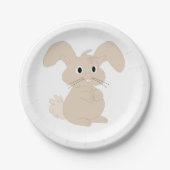 Jaar van het konijn 2023 papieren bordje (Voorkant)