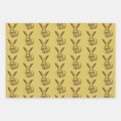 Jaar van het konijn-Chinees nieuwjaar dierentuin Inpakpapier Vel (Voorkant)