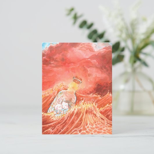 Jaar van het Konijn - DNM Briefkaarten (Staand voorkant)