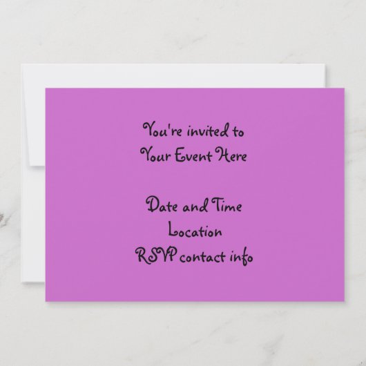 Jaar van het konijn kaart (Achterkant)