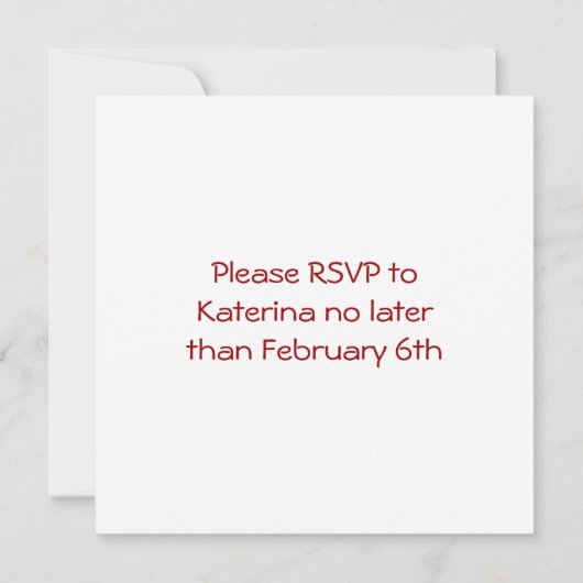 Jaar van het konijn met yin yang kaart (Achterkant)