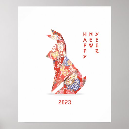 Jaar van het konijn poster (Voorkant)