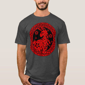 Jaar van het konijn t-shirt
