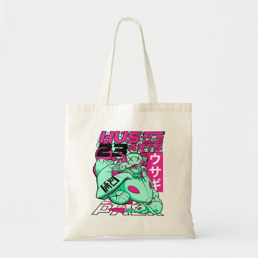 Jaar van het konijn tote bag (Voorkant)
