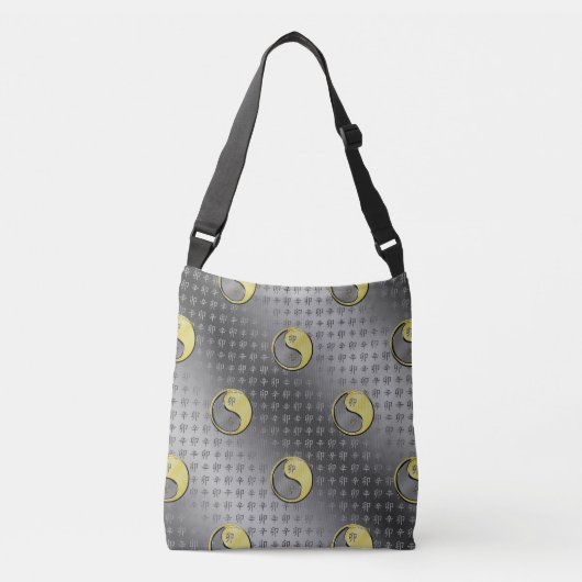 Jaar van het Metalen Konijn Crossbody Tas (Voorkant)