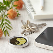 Jaar van het metalen paard sleutelhanger (Zijkant)