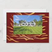 Jaar van het nieuwe jaar van de Tijger Kaart (Achterkant)