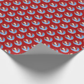 Jaar van het ompakken van konijnen cadeaupapier (Hoek)