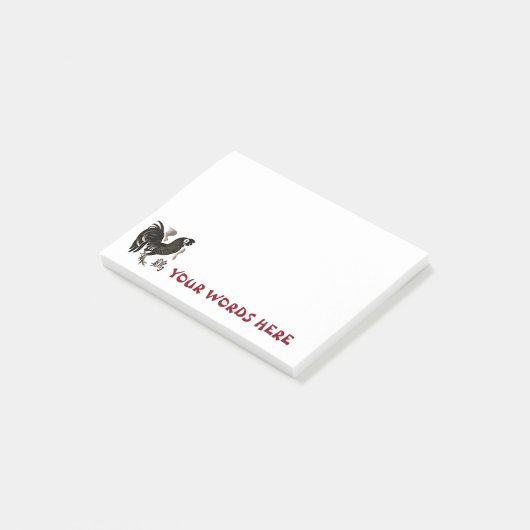 Jaar van het oprolmechanisme post-it® notes (Schuin)