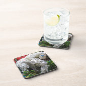 Jaar van het Paard | 春節馬 ... Chinese Bloem Topiair Drankjes Onderzetter (Rechterzijde)