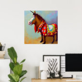 Jaar van het Paard 11 Poster (Thuiskantoor)