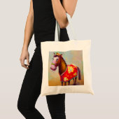 Jaar van het Paard 1 Tote Bag (Voorkant (product))