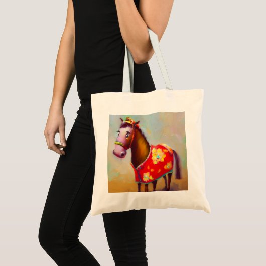 Jaar van het Paard 1 Tote Bag (Voorkant (product))