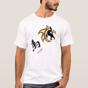 Jaar van het Paard - 2014, Chinees Zodiac T-shirt