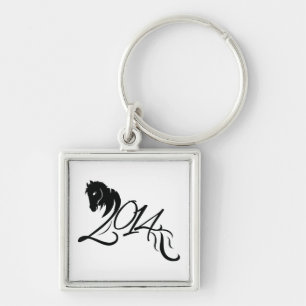 Jaar van het Paard 2014 Sleutelhanger