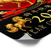 Jaar Van Het Paard 2026 _1 Poster (Hoek)