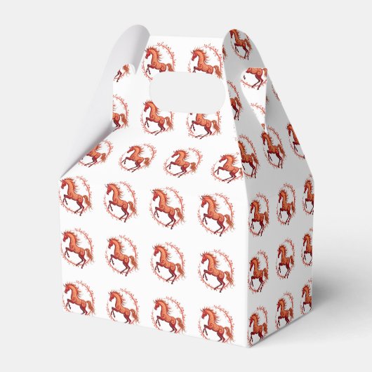 Jaar van het Paard 2026 Bedankdoosjes (Achterkant)