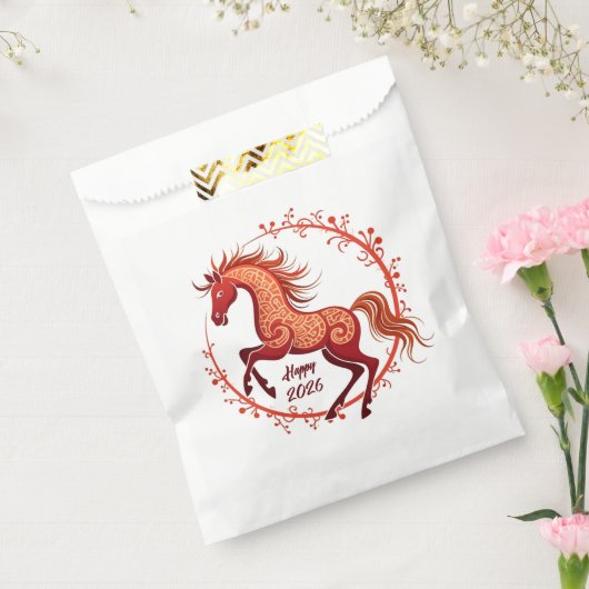 Jaar van het Paard 2026 Bedankzakje (Gezegeld)