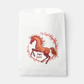 Jaar van het Paard 2026 Bedankzakje (Voorkant)