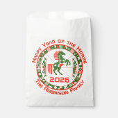 Jaar van het Paard 2026 Bedankzakje (Voorkant)