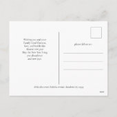 Jaar van het Paard 2026 - Chinees maanjaar Feestdagenkaart (Achterkant)