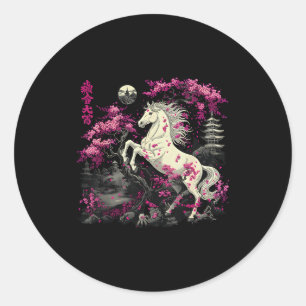 Jaar Van Het Paard 2026 Chinees Ronde Sticker
