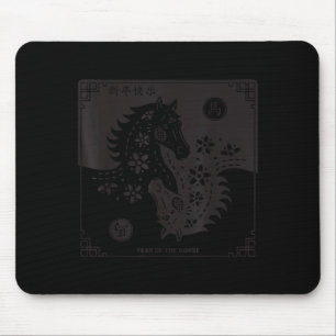 Jaar Van Het Paard 2026 Chinese Zodiak Maaneujair Muismat