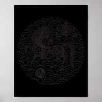 Jaar van het paard 2026 Chinese Zodiak Maanneeuwja