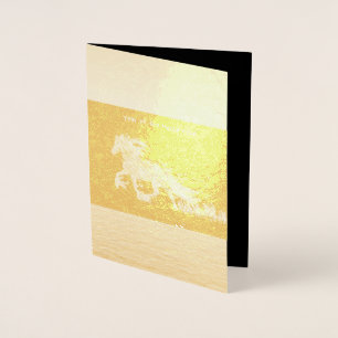 Jaar van het Paard 2026 Folie Kaarten