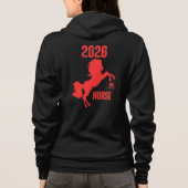 Jaar van het Paard 2026 Hoodie (Achterkant)
