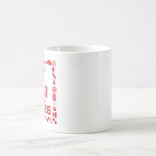 Jaar van het Paard 2026 Koffiemok (Center)