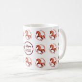 Jaar van het Paard 2026 Koffiemok (Voorkant rechts)