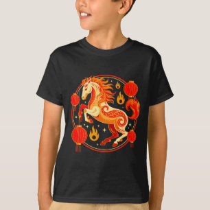 Jaar Van Het Paard 2026 Maand Nieuw Jaar Chinees N T-shirt