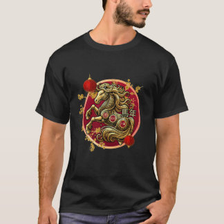 Jaar Van Het Paard 2026 Maandag Nieuw Chinees Nieu T-shirt