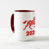 Jaar van het Paard 2026 Mok (Voorkant links)