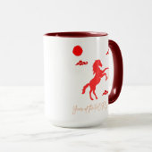 Jaar van het Paard 2026 Mok (Voorkant rechts)