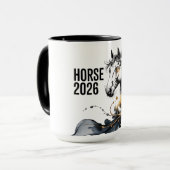 Jaar van het Paard 2026 Mok (Voorkant links)