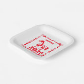 Jaar van het Paard 2026 Papieren Bordje (Gebogen)