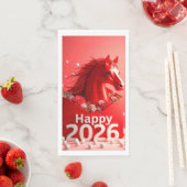 Jaar van het Paard 2026 Servet (Insitu)