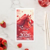 Jaar van het Paard 2026 Servet (Insitu)