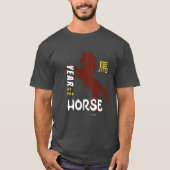 Jaar van het Paard 2026 T-shirt (Voorkant)