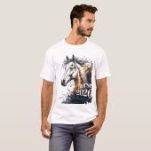 Jaar van het Paard 2026 T-shirt (Voorkant volledig)