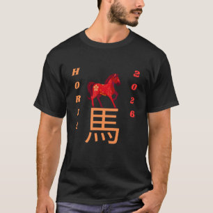 Jaar van het Paard 2026 T-shirt