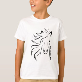 Jaar van het Paard 2026 T-shirt